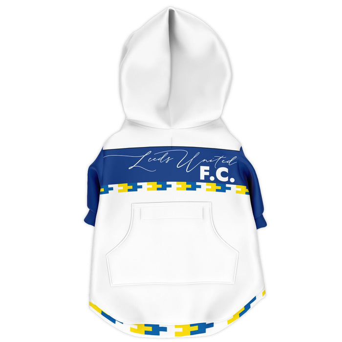 Leeds United FC 25/26 Home Kit-Inspired Zip Hoodie