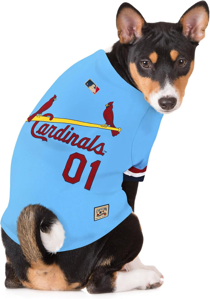 St Louis Cardinals Throwback Pet Jersey