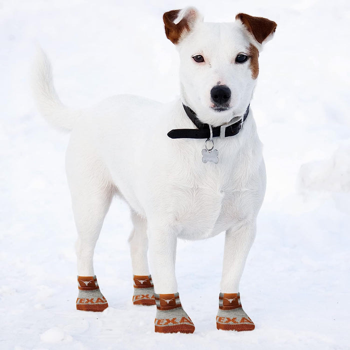 TX Longhorns Anti-Slip Dog Socks