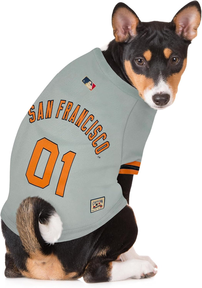 San Francisco Giants Throwback Pet Jersey