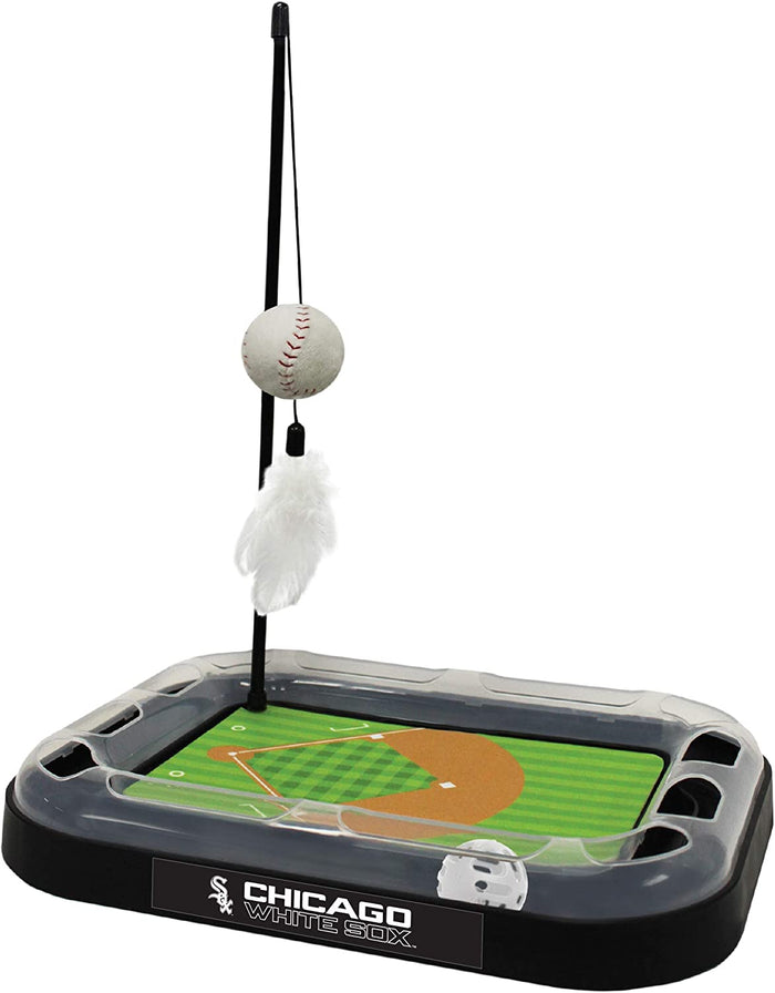 Chicago White Sox Baseball Cat Scratcher Toy