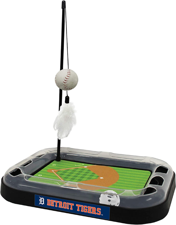 Detroit Tigers Baseball Cat Scratcher Toy
