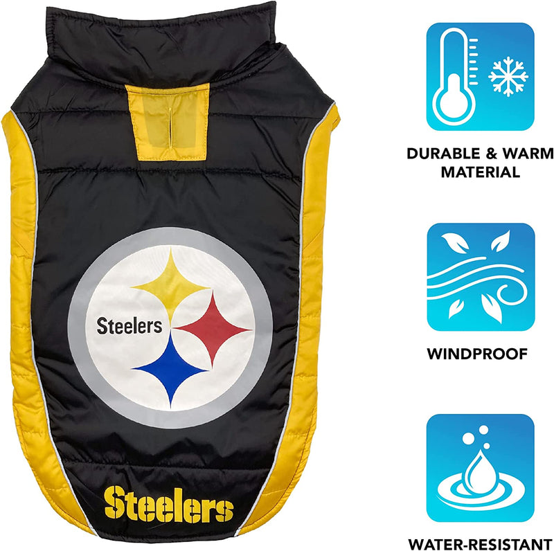 Pittsburgh Steelers Game Day Puffer Vest