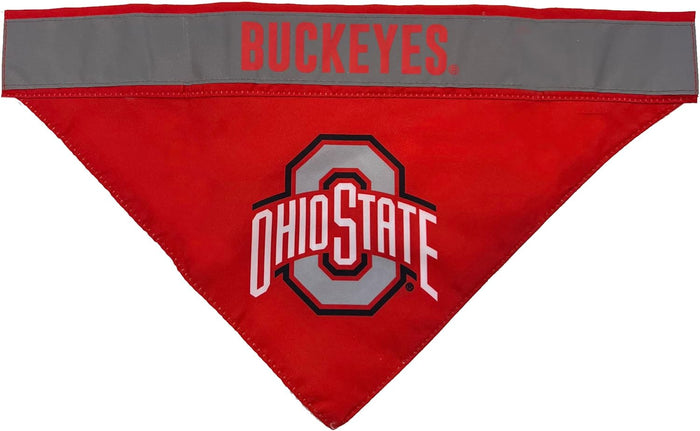 OH State Buckeyes Reversible Reflective Slide-On Bandana