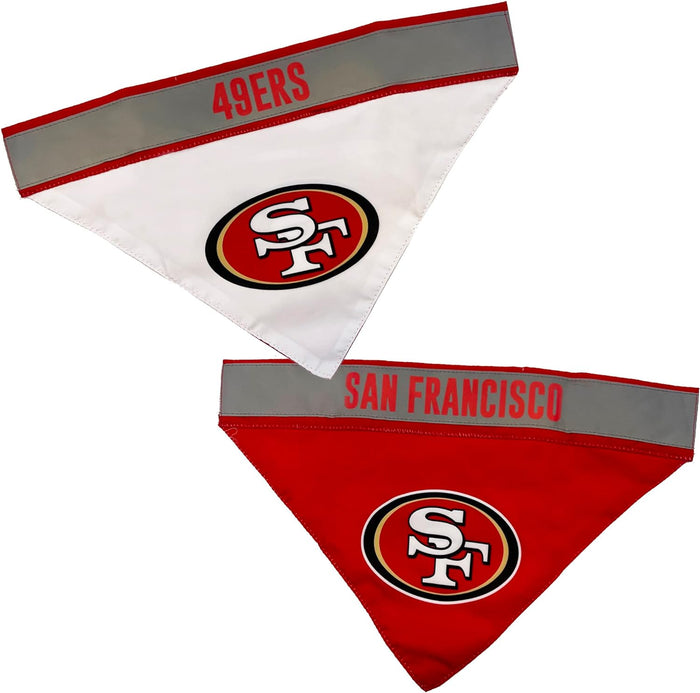 San Francisco 49ers Reversible Reflective Slide-On Bandana