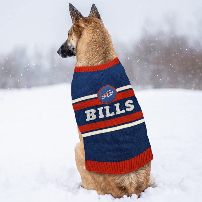 Buffalo Bills Colorblock Pet Sweater