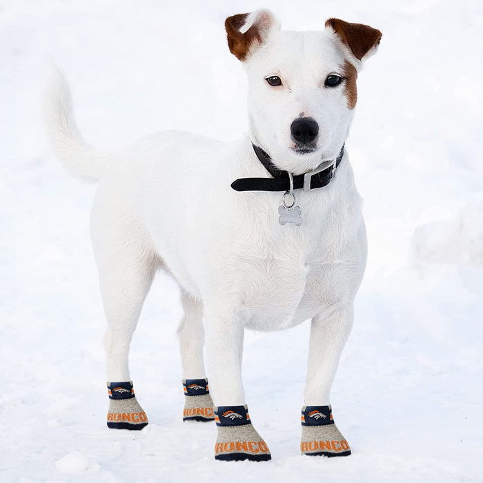 Denver Broncos Anti-Slip Dog Socks