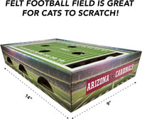 AZ Cardinals Football Stadium Cat Scratcher Toy