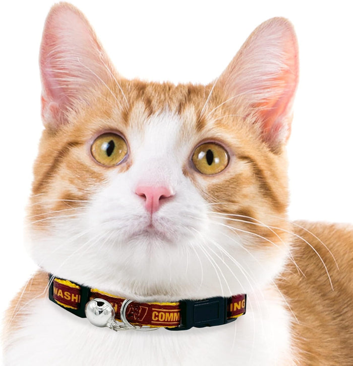 Washington Commanders Cat Satin Collar