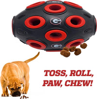 GA Bulldogs Treat Dispenser Toy