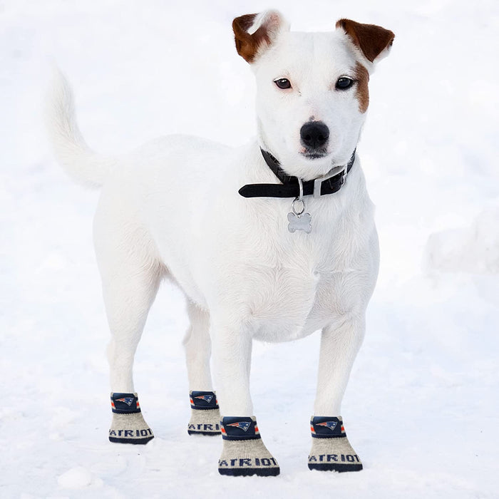 New England Patriots Anti-Slip Dog Socks