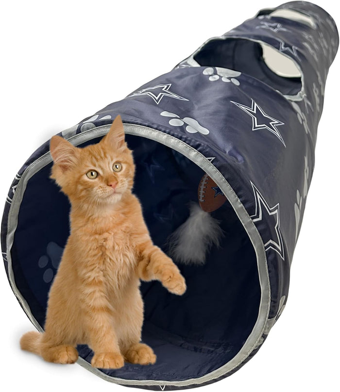 Dallas Cowboys Cat Tunnel Toy
