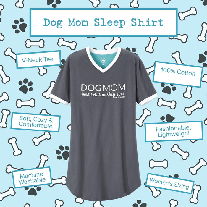 Dog Mom Sleep Shirt
