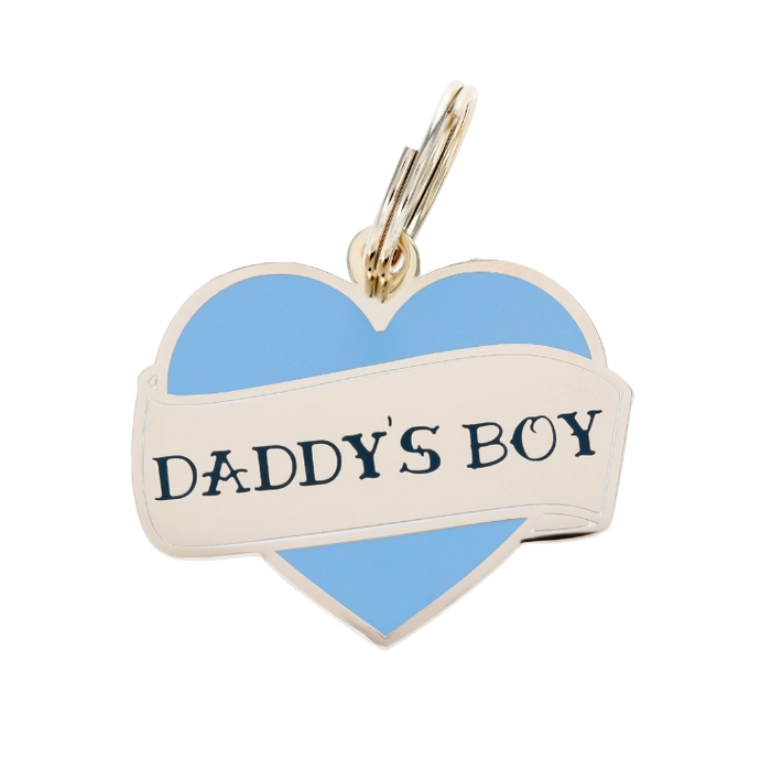 Daddys Boy Pet ID Tag