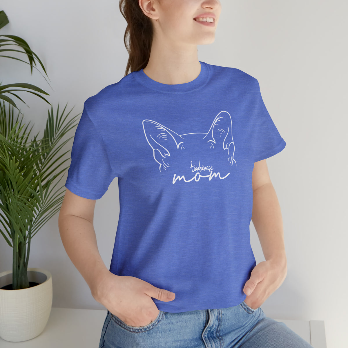 Tonkinese Cat Mom Short Sleeve Tee