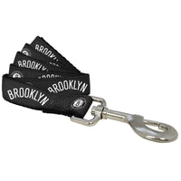 Brooklyn Nets Nylon Dog Collar or Leash