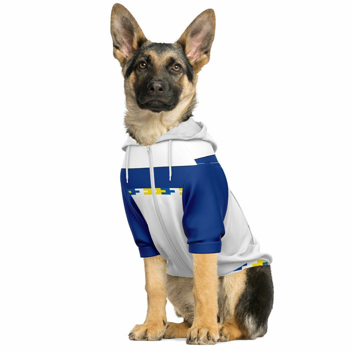 Leeds United FC 25/26 Home Kit-Inspired Zip Hoodie