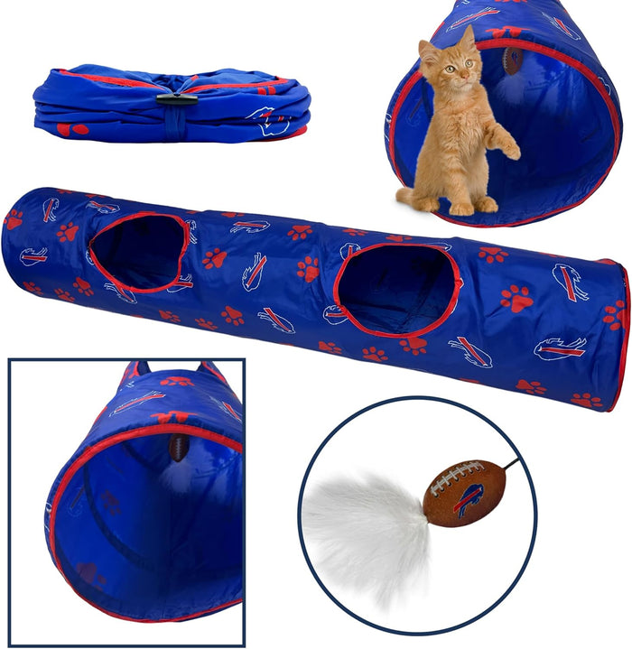Buffalo Bills Cat Tunnel Toy