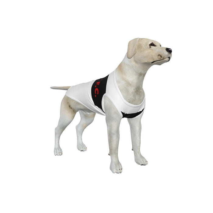 Fulham FC 25/26 Home Inspired Graphic Pet Tee Shirt (Size M-2x)