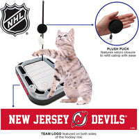 New Jersey Devils Hockey Rink Cat Scratcher Toy