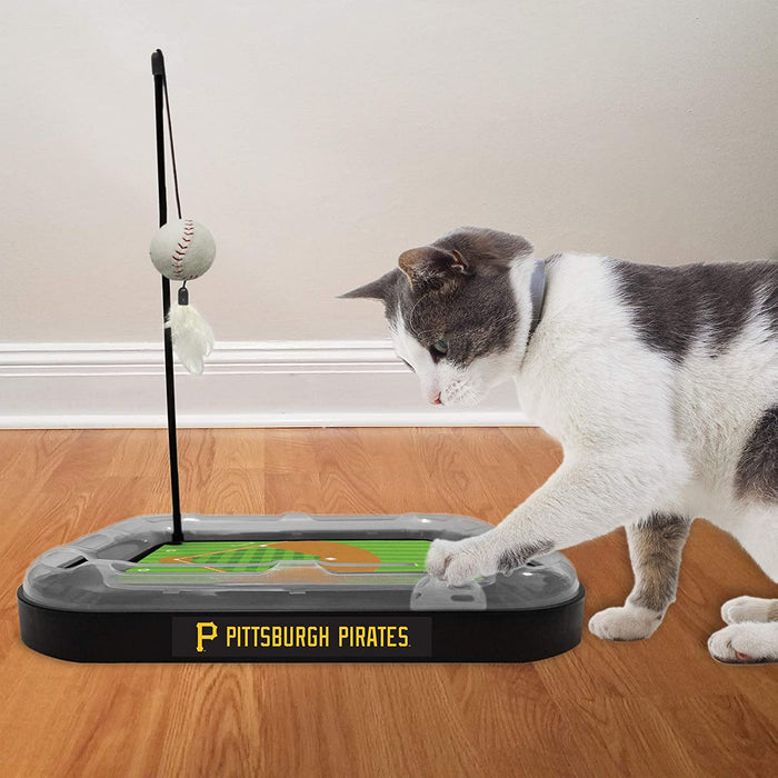 Pittsburgh Pirates Baseball Cat Scratcher Toy