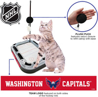 Washington Capitals Hockey Rink Cat Scratcher Toy