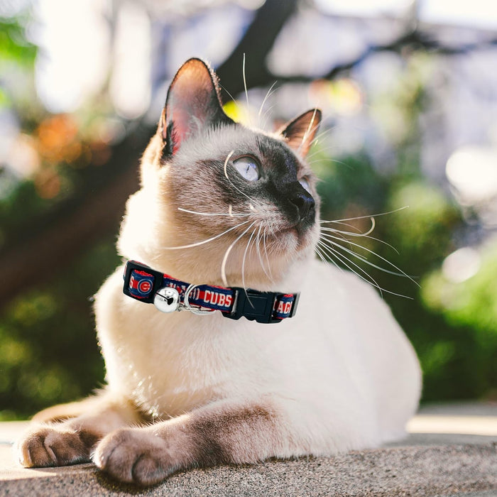 Chicago Cubs Cat Satin Collar