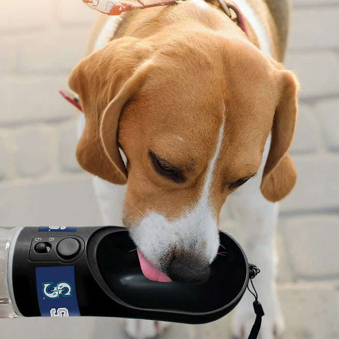 Seattle Mariners Pet Water Bottle
