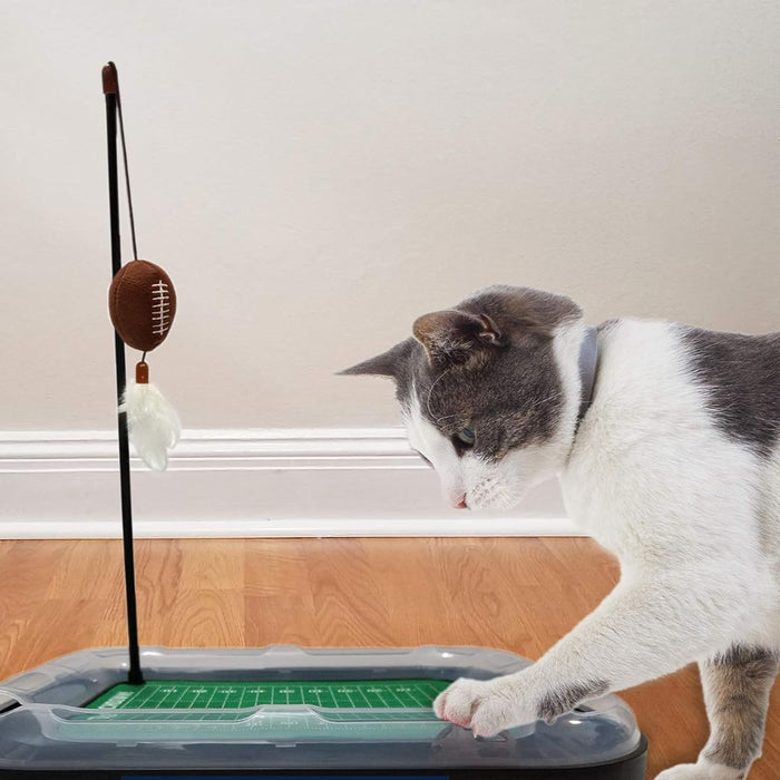 GA Bulldogs Football Cat Scratcher Toy