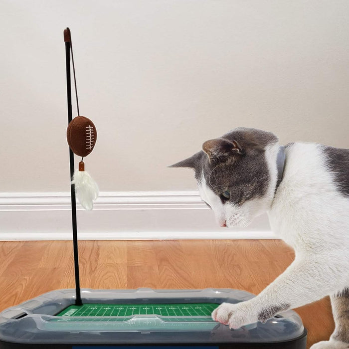 VA Tech Hokies Football Cat Scratcher Toy