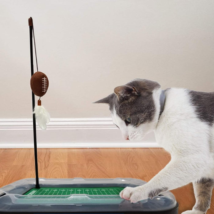 FL Gators Football Cat Scratcher Toy