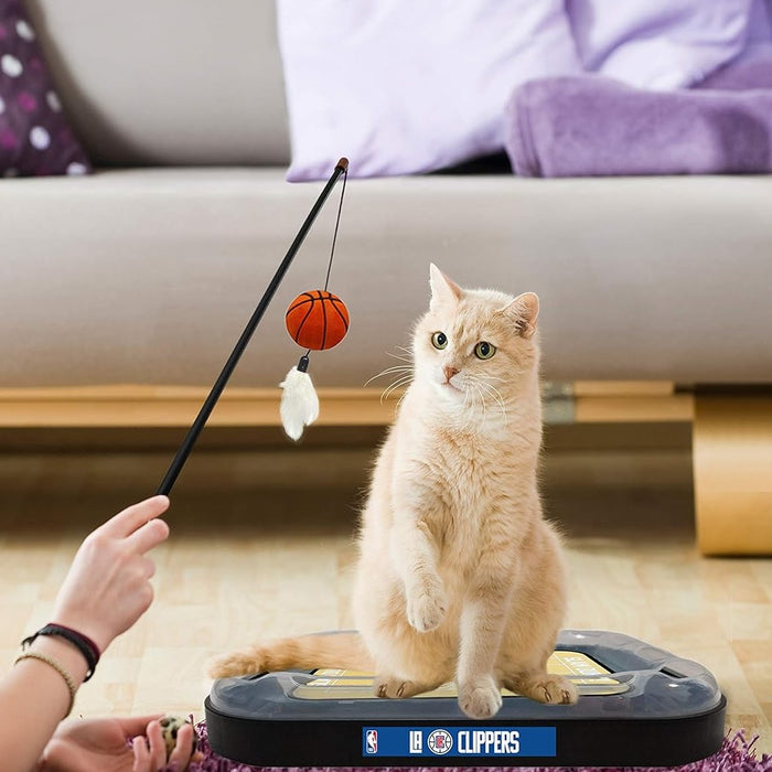 Los Angeles Clippers Basketball Cat Scratcher Toy
