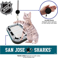 San Jose Sharks Hockey Rink Cat Scratcher Toy