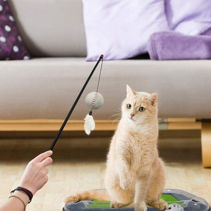 Toronto Blue Jays Baseball Cat Scratcher Toy