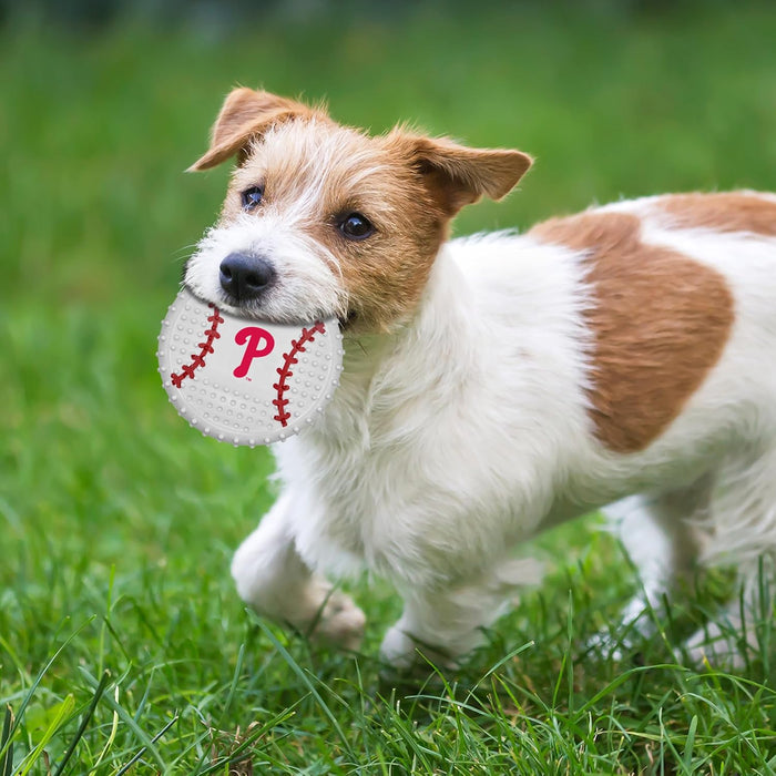 Philadelphia Phillies Hard Nylon Baseball Chew Toy