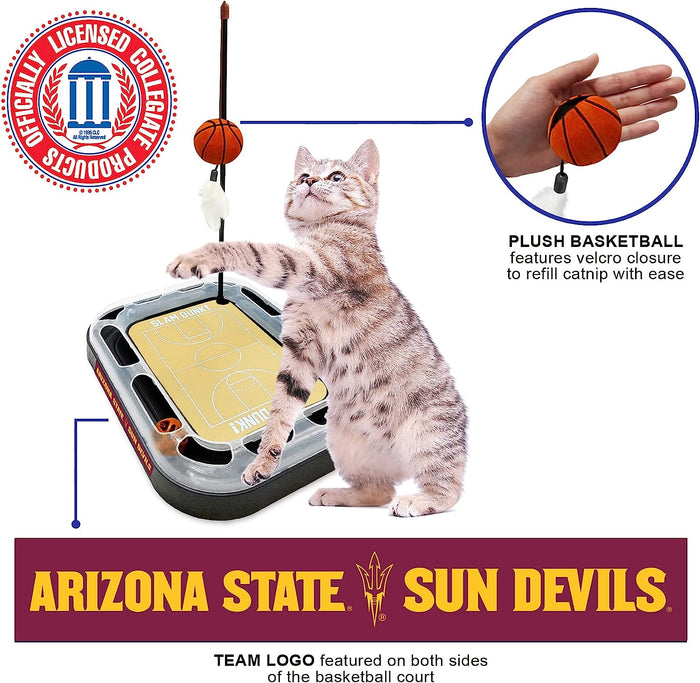 AZ State Sun Devils Basketball Cat Scratcher Toy