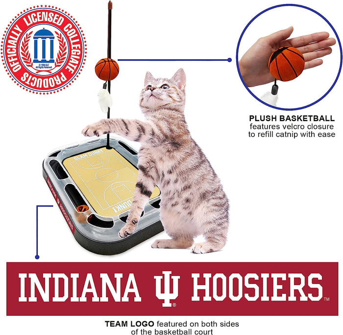 IN Hoosiers Basketball Cat Scratcher Toy