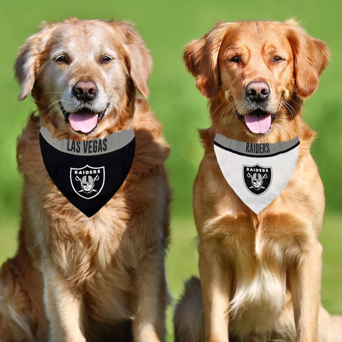 Las Vegas Raiders Reversible Reflective Slide-On Bandana