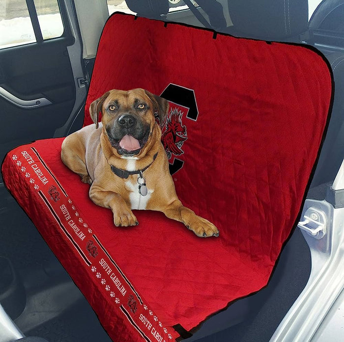 SC Gamecocks Pet Car Seat Protector