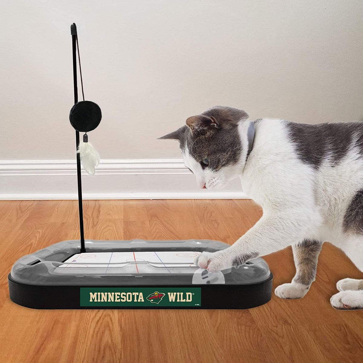 Minnesota Wild Hockey Rink Cat Scratcher Toy