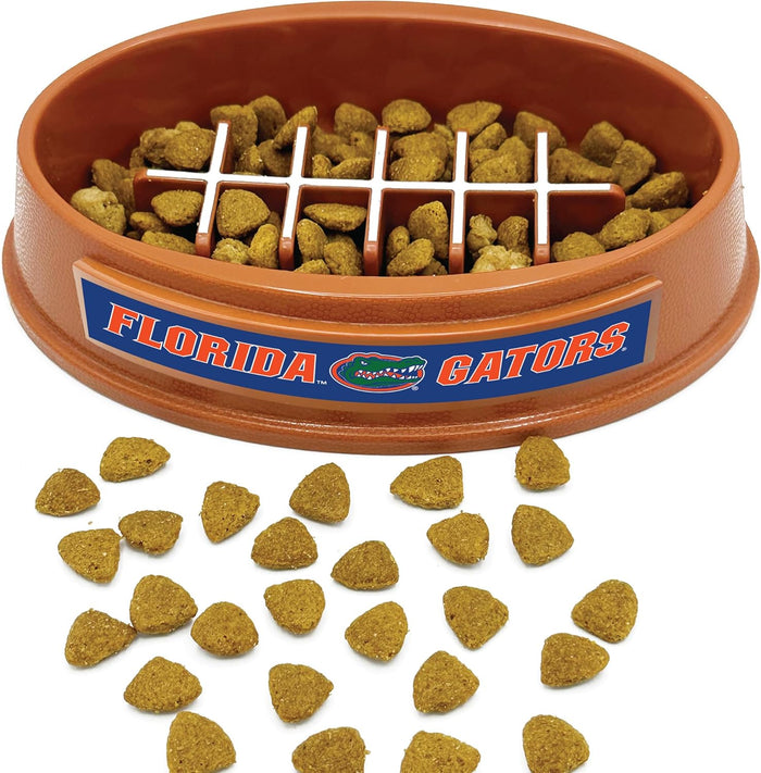 FL Gators Football Slow Feeder Bowl