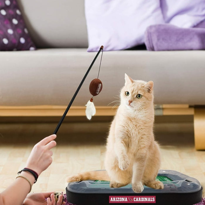 AZ Cardinals Football Cat Scratcher Toy