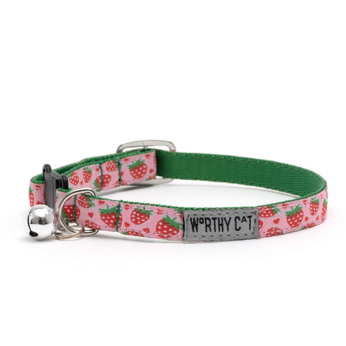 Strawberries Cat Collar