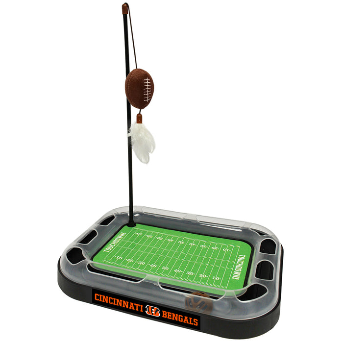 Cincinnati Bengals Football Cat Scratcher Toy