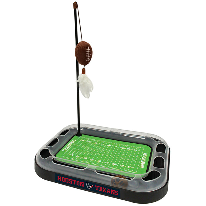 Houston Texans Football Cat Scratcher Toy