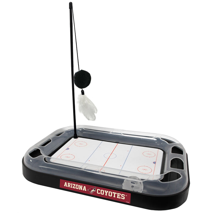 AZ Coyotes Hockey Rink Cat Scratcher Toy