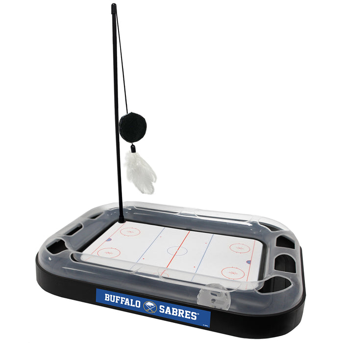 Buffalo Sabres Hockey Rink Cat Scratcher Toy