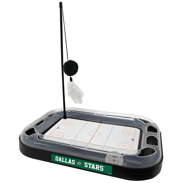 Dallas Stars Hockey Rink Cat Scratcher Toy