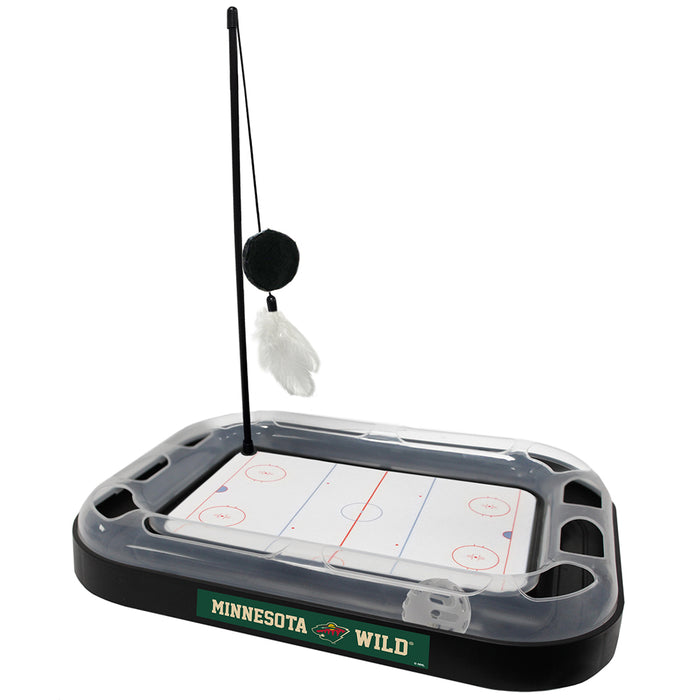 Minnesota Wild Hockey Rink Cat Scratcher Toy