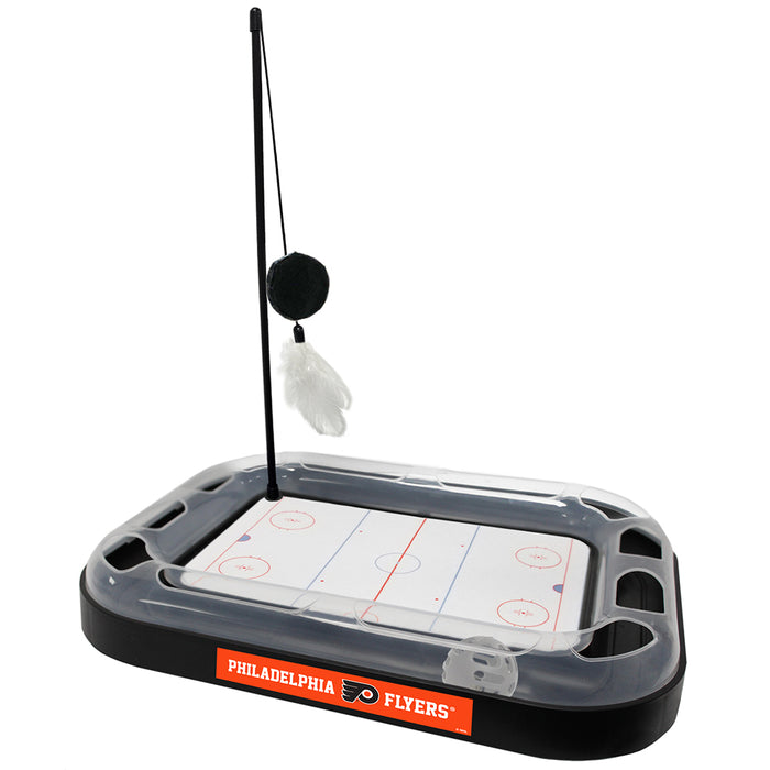 Philadelphia Flyers Hockey Rink Cat Scratcher Toy